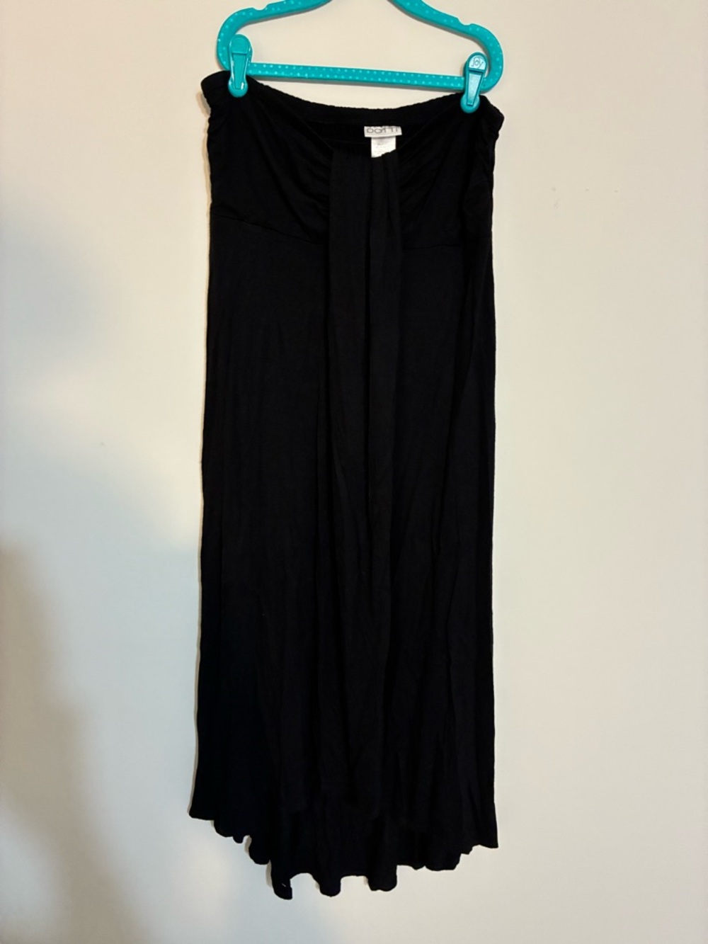 Dotti Black Strapless Dress Medium